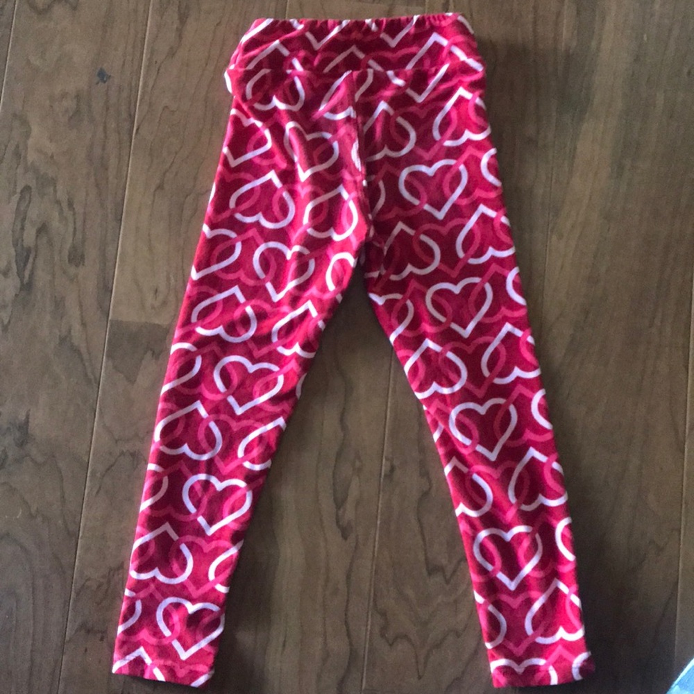 Lularoe size small medium heart leggings